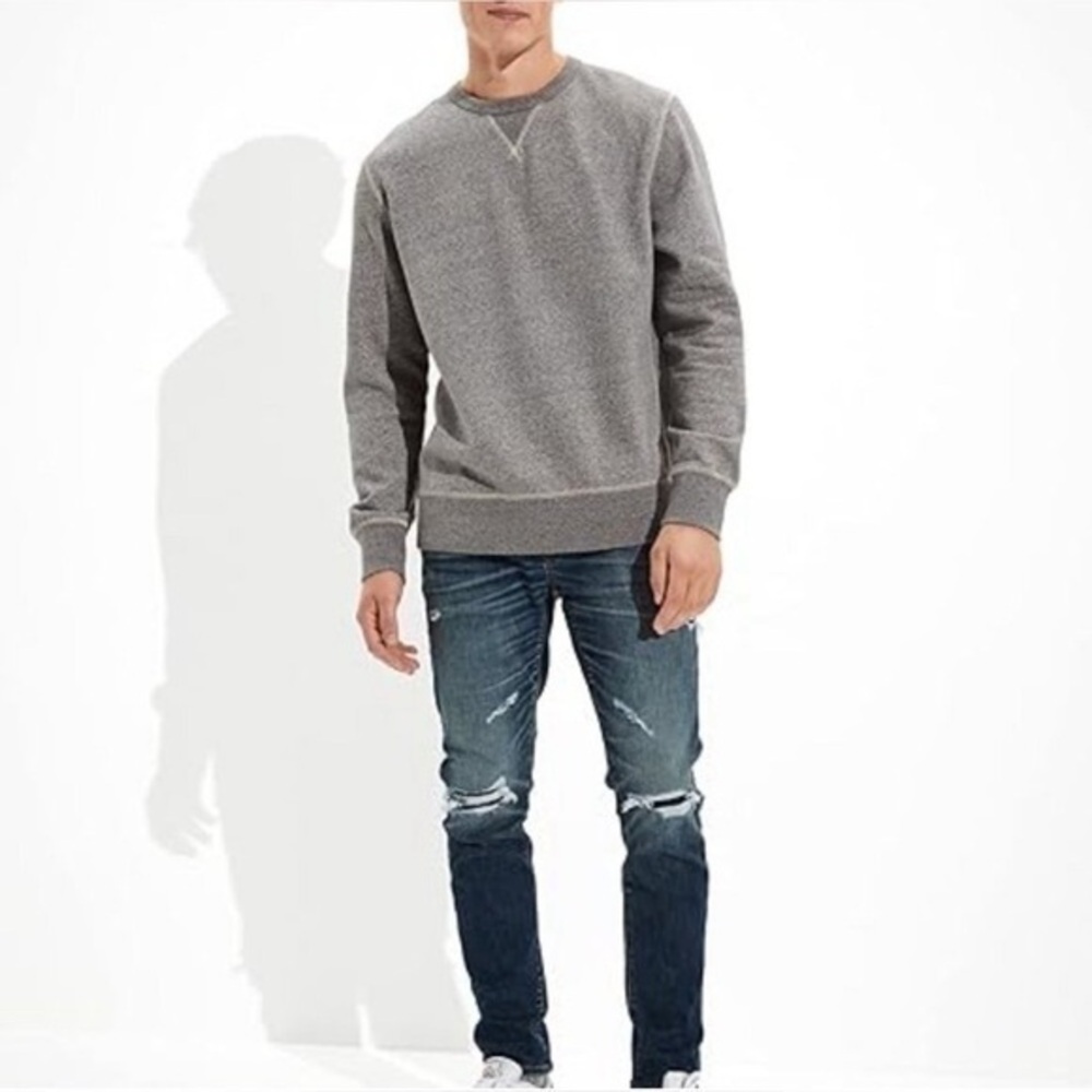 American Eagle Jeans Men's 34x32 Athletic Skinny AirFlex Patched
